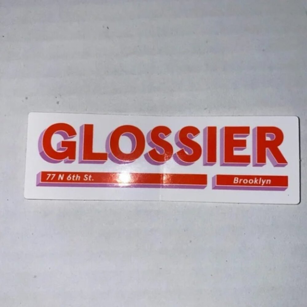 FREE Glossier Brooklyn Sticker